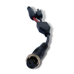 Alternative view of GX16 2 pin female naar MC4 kabel