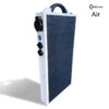 Mobisun Pro Air | Pannello solare portatile con batteria e presa di corrente 230V / 300W / 154Wh / 40.000 mAh | Generatore solare portatile