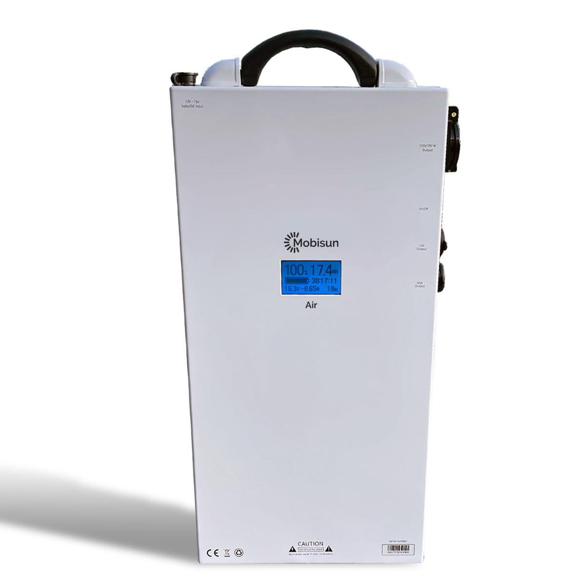 Mobisun Pro Air powerstation + opvouwbaar 100W zonnepaneel bundel - Afbeelding 4