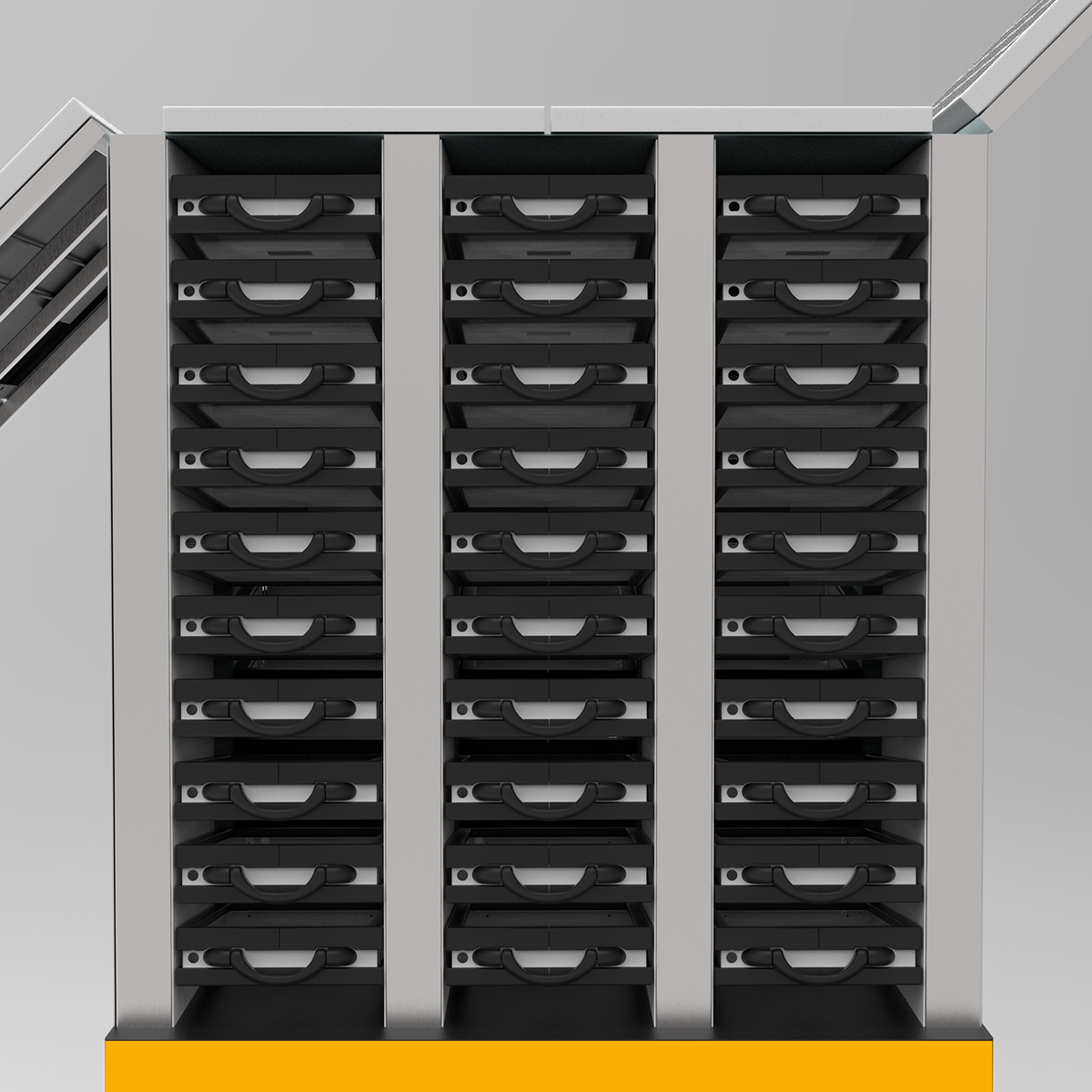 Mobisun PowerHive 60 – Mobiele energiehub 48 kWh IP54 & STANAG close up